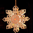 Load image into Gallery viewer, Koselig Lighted Hanging Scandinavian Welcome Snowflake